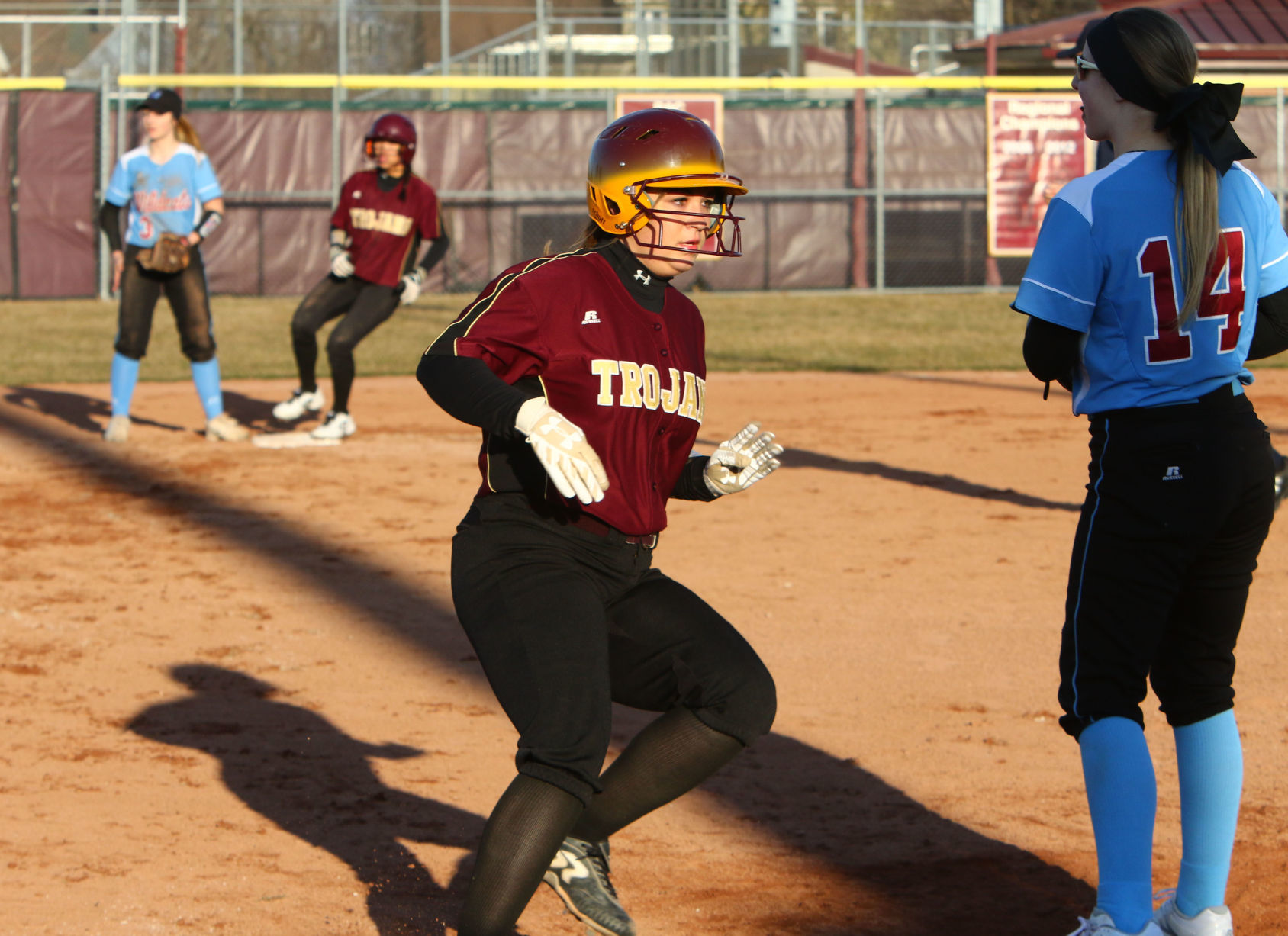 Hanover Central at Chesterton softball